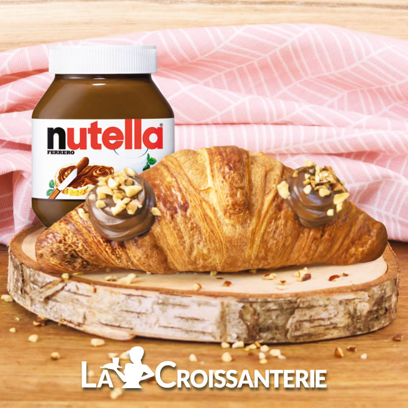Croissant au Nutella, La croissanterie, exclusivité, gourmandise, gourmand